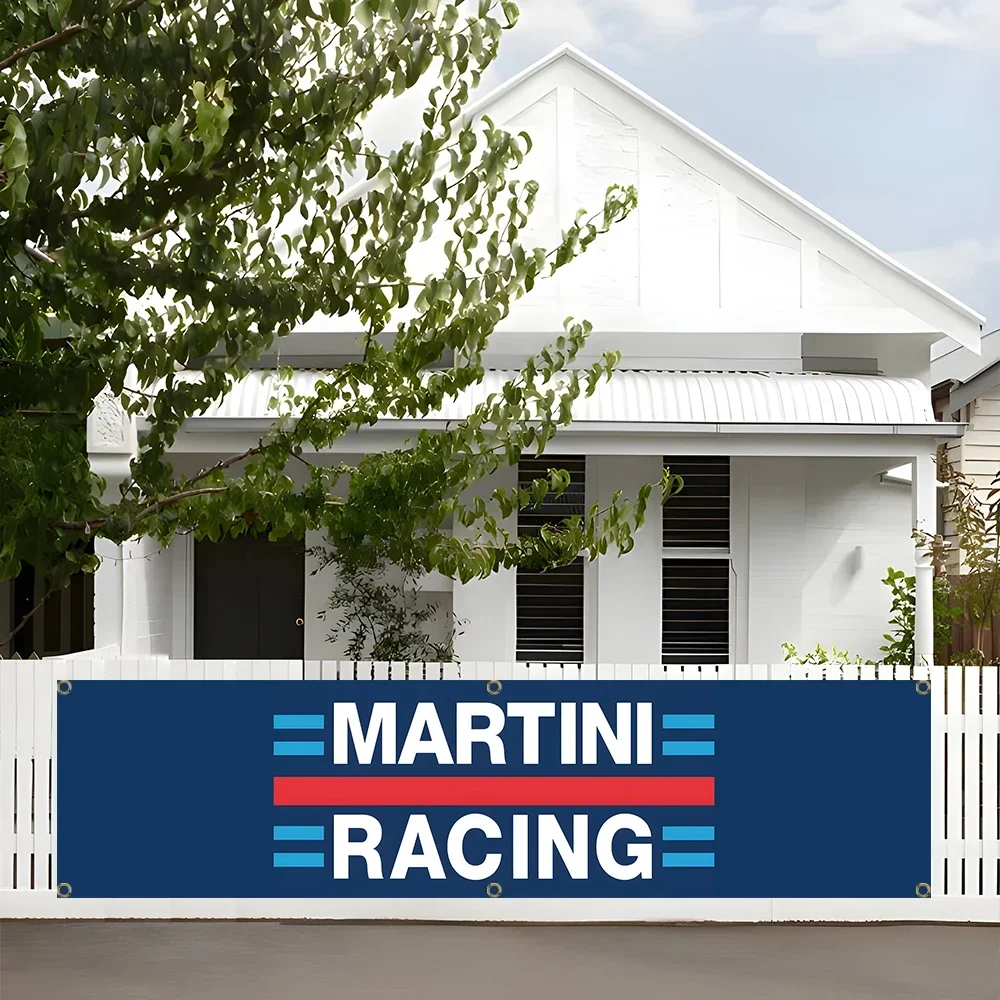 Outdoor Sport Club - 60X240cm MARTINIs バナーフラグレーシングカー絵画レーサーホームポスター広告ロゴスポーツアウトドアクラブデジタル印刷バナー