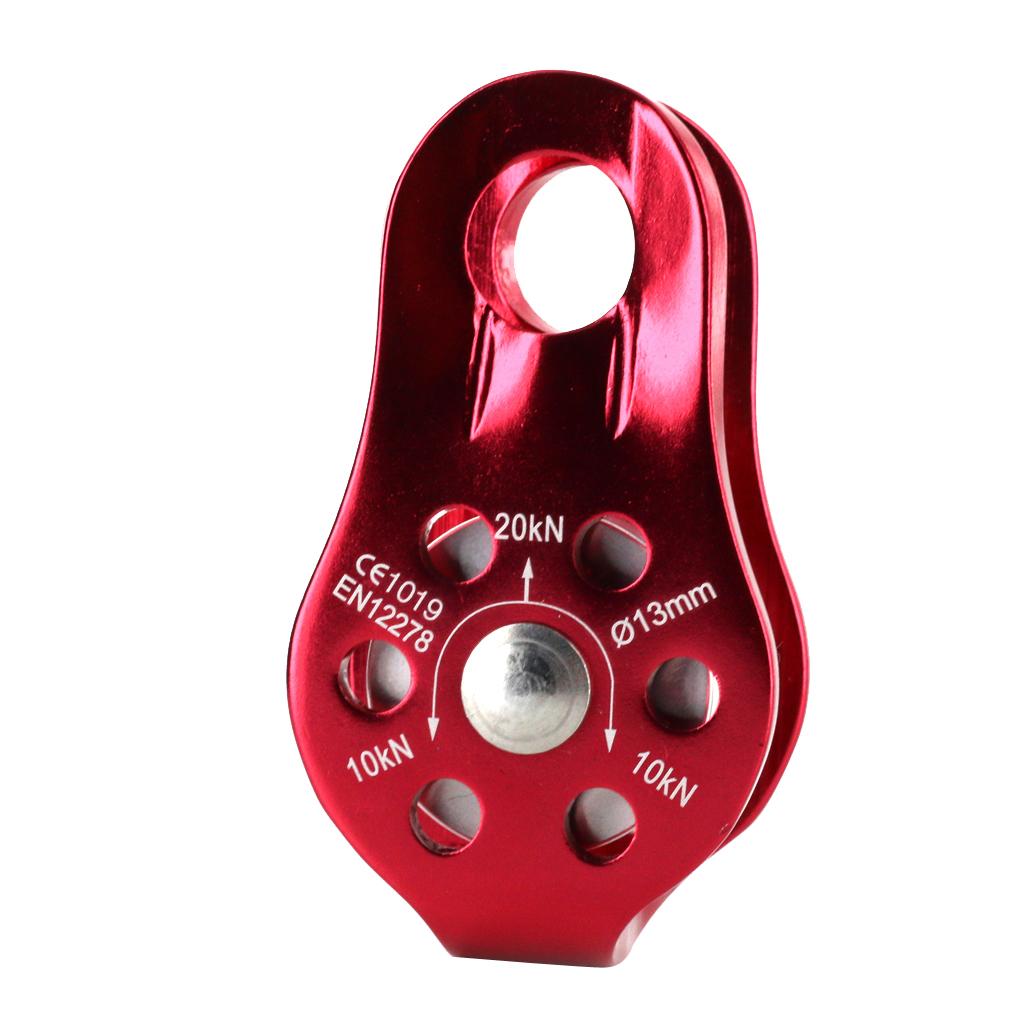 ロッククライミング用ローププーリー 20KN、固定式シングル - Outdoor Sport Climbing Gear のレビューと価格