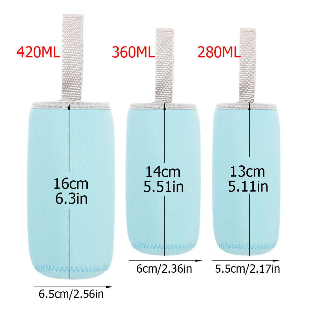 アウトドアスポーツバッグ ポータブル真空カップスリーブ ガラ - Outdoor Sport Glass Water Bottle のレビューと価格