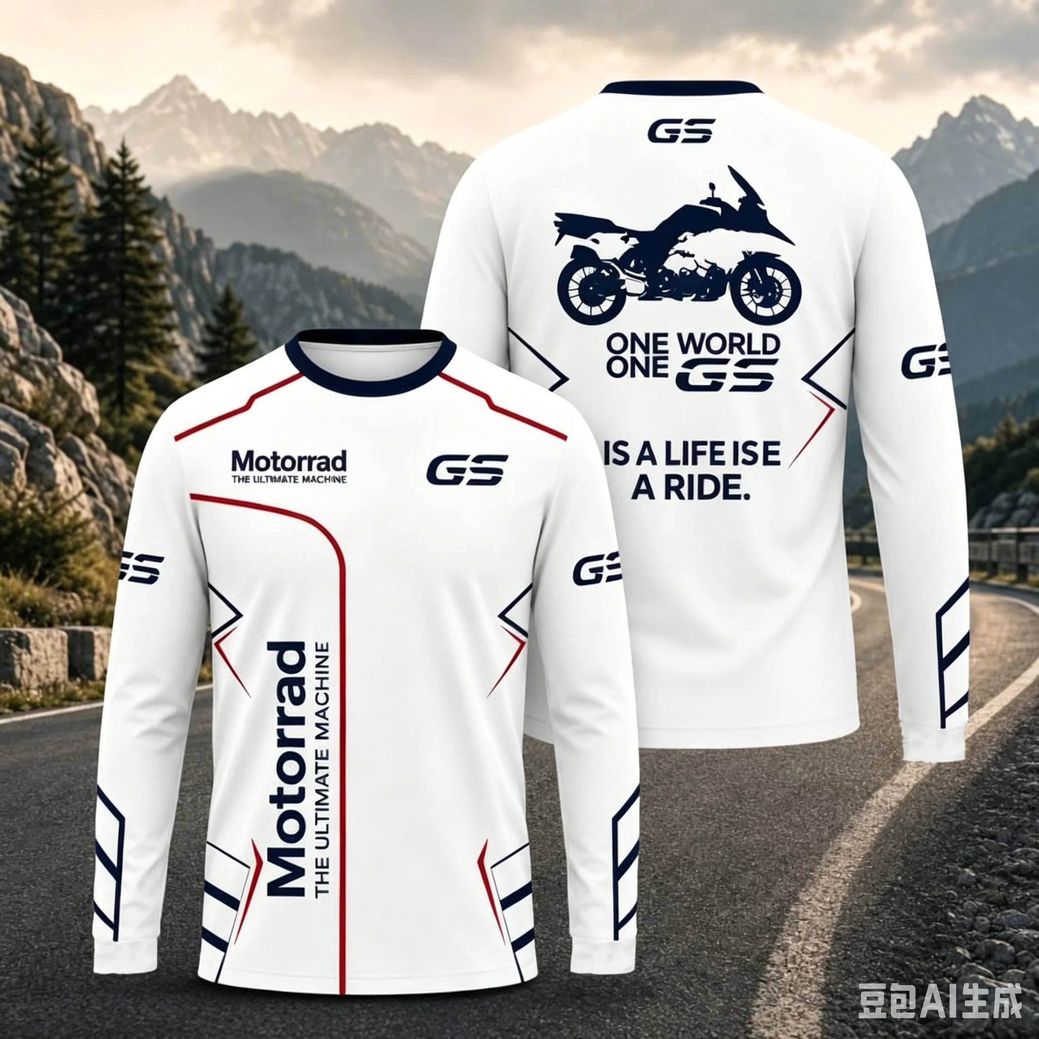 バイクGSアドベンチャーライディング長袖Tシャツ 3Dプリン - Outdoor Sports Adventure のレビューと価格